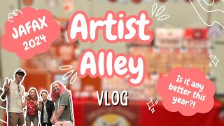 Artist Alley Vlog  Second Time at Jafax 2024  Was it any better [upl. by Courtland]