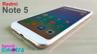 Redmi Note 5 Unboxing and Review [upl. by Diraj]