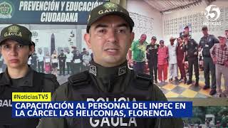 Capacitación al personal del inpec en la cárcel las heliconias Florencia [upl. by Dino]