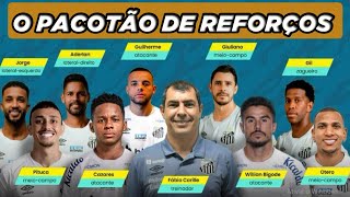 SANTOS FEZ 11 CONTRATAÇÕES PARA 2024 E PITUCA  VAMOS ANALSAR [upl. by Assedo]