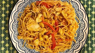 Restaurant Style Special Chicken Chow Mein Recipe [upl. by Raven]