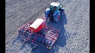 Vaderstad Rapid 600S Pulled by a Fendt 939 Cambridge Farm Machinery [upl. by Nibla689]