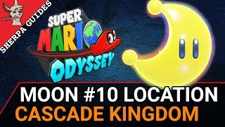 Cascade Kingdom Moon 10 Cascade Kingdom Timer Challenge 2 Location  Super Mario Odyssey [upl. by Phaidra776]