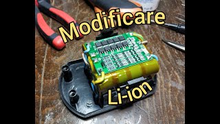 Filetanta CMI  Modificare acumulator pe Liion [upl. by Manuela]