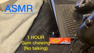 Asmr Gum chewing  Keyboard typing No talking 2 [upl. by Shanks8]