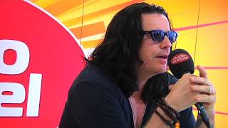 Interview Ian Astbury Studio Brussel The Cult Rock Zottegem 20120707 [upl. by Arim560]