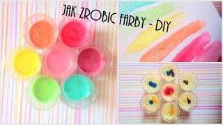 Jak zrobic farby w domu  tutorial DIY [upl. by Mailliw]