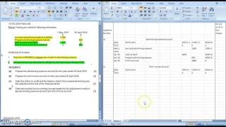 Prepayment and accrual Part 1 [upl. by Hanus]