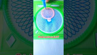 how many rotations made by blue pen spirograph art [upl. by Nodarb910]