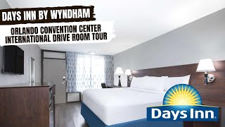 TOUR of room 306 at The DAYS INN by WYNDHAM ORLANDO Conv Center INTERNATIONAL DRIVE September 2022 [upl. by Hafirahs284]