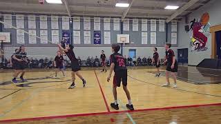 Glaslyn Jets Jr Boys Volleyball 2024 Districts in Maidstone [upl. by Ahsiken]