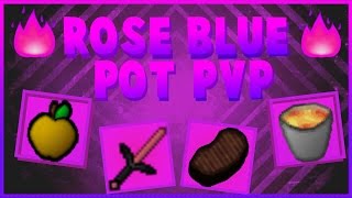 Minecraft Rose Blue PvP Texture Pack NO LAG  171819 MC Resource Pack [upl. by Atiuqihc878]