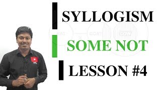 SYLLOGISM LESSON4 SOME NOT [upl. by Rauch393]