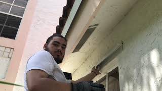 How to install Hurricane shutters [upl. by Anrahc976]