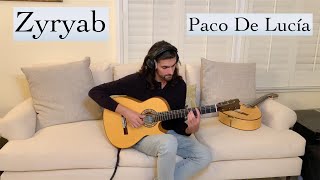 Zyryab Intro  Paco De Lucía Cover [upl. by Blount343]