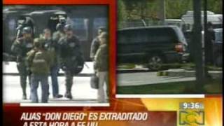 Extradicion a USA del capo colombiano alias Don Diego [upl. by Aiello]