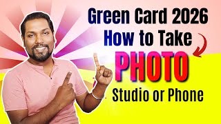 How to Take Photo for Green Card 2026  Green Card Photo Too  SL TO UK [upl. by Anom955]