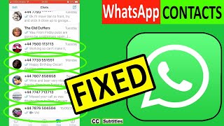 4 Ways to Fix Whatsapp Contacts Not Showing on iPhone [upl. by Rakabuba767]