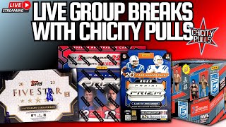 THURSDAY NIGHT SPORTS CARDS GROUP BREAKS WITH CHICITY PULLS [upl. by Stoneman]