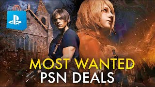 PS Stores Most Wanted Games on Discount Right Now [upl. by Jaquiss767]