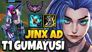 T1 Gumayusi Jinx vs Ezreal  ADC  Patch 141 Korea Master [upl. by Petronille635]