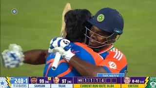 Sanju Samson batting highlights 109 run 35 ball 66666 INDvsSA 4th T20 2024 Highlights [upl. by Selrac]