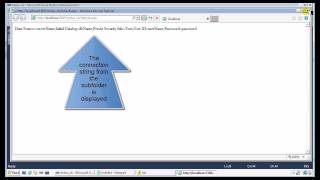 Read webconfig Connection Strings in Subfolders Too  ASPNET Visual Basic Tutorial [upl. by Tneicniv]