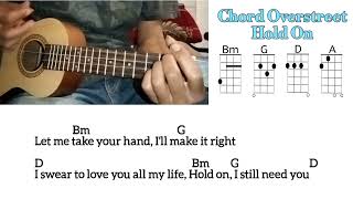 Chord Overstreet  Hold On Chords Lyrics [upl. by Andrade3]