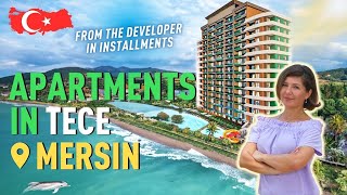 Buy an apartment in Tece Mersin with installment Real estate in Mersin Turkey [upl. by Askari705]