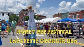 HONEY BEE FESTIVAL LAFAYETTE GEORGIA USA JUNE 4 2022 [upl. by Eatnoj]