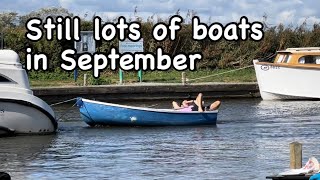 Still lots of boats about in September [upl. by Waddle]