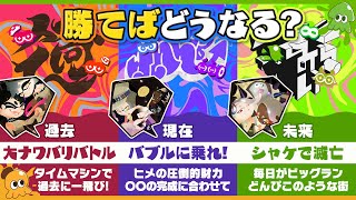 【予想amp考察】どの陣営が勝っても次回作凄そう！勝利陣営ごとのスプラ4予想！  Splatoon3【SPLABO】 [upl. by Balf]