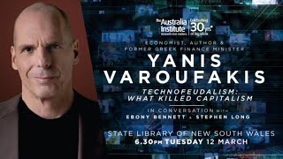 Yanis Varoufakis Technofeudalism  Sydney [upl. by Arlette]