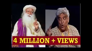 Sadhguru Shuts up Javed Akhtar [upl. by Nahtanhoj243]