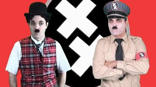 CHARLIE CHAPLIN IMPERSONATOR The Great Dictator HYNKEL SPEECH [upl. by Lira121]