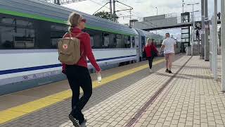 Lukow and Siedlce Train Station Polish Trains [upl. by Brig]