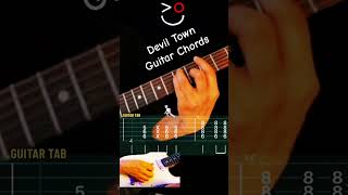 Devil Town Guitar Chords [upl. by Bolitho]