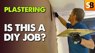 Plastering Cheats Beginners Can Use  How To Plaster [upl. by Dotti]