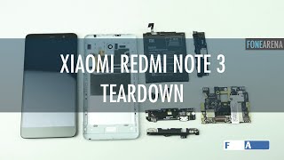 Xiaomi Redmi Note 3 Teardown [upl. by Proctor]