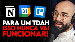 Esqueça DICAS GENÉRICAS de ORGANIZAÇÃO e VEJA ISSO AGORA TDAH [upl. by Natrav]