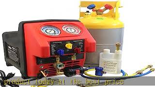 MASTERCOOL  R1234Yf Complete Refrigerant Recovery Machine 69360YF [upl. by Weidner713]