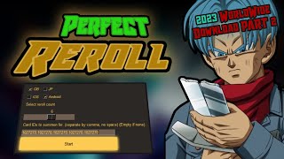 How to make THE PERFECT REROLL Dokkan Battle bot [upl. by Anayk7]