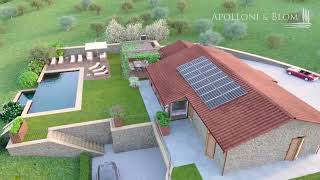 Lake view contemporary villa Passignano sul Trasimeno – Umbria [upl. by Eittod46]