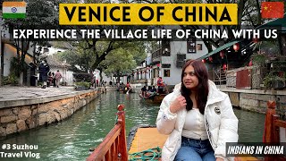 Venice of China  Village life in China  Suzhou Tongli Ancient Water town  China Vlog [upl. by Shaughn]