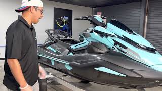 Ceramic Coating a 2023 Yamaha FX SVHO Limited [upl. by Lovering]