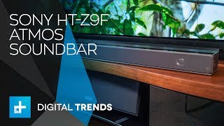 Sony HTZ9F Soundbar  Hands On Review [upl. by Staw79]