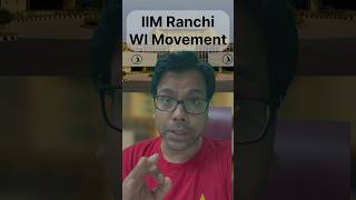 IIM Ranchi Has Waiting List Movement 😀 [upl. by Millar]