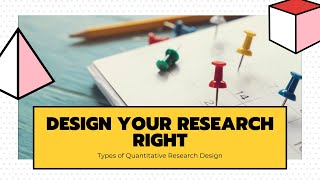 What is a Research Design [upl. by Mateo]