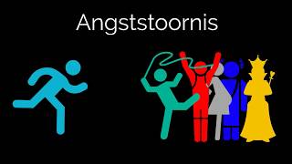 Wat is angststoornis In 1 minuut [upl. by Kyrstin]