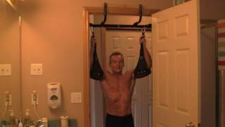 Demonstrating Ab Slings with New UD6 Pull up bar [upl. by Okram]